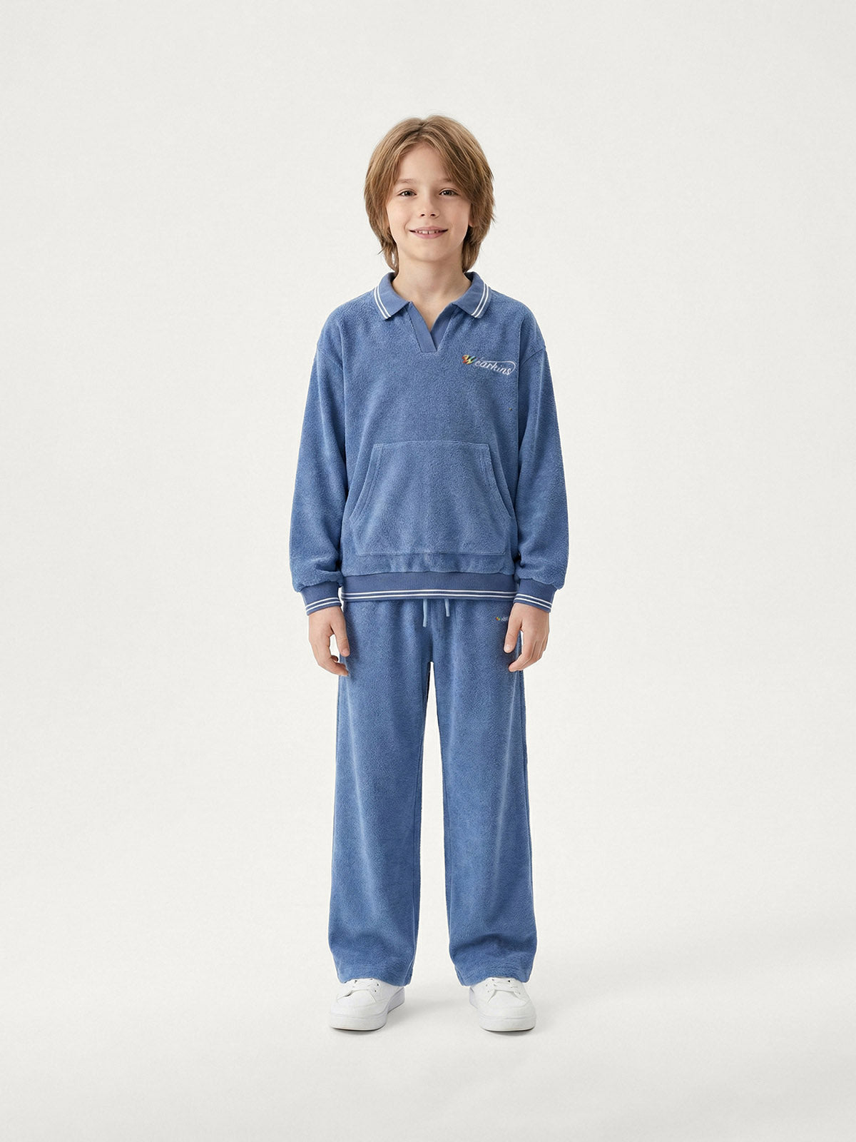 Kins Class Supple Theory Family Matching Sweatshirt with Pants or Shorts