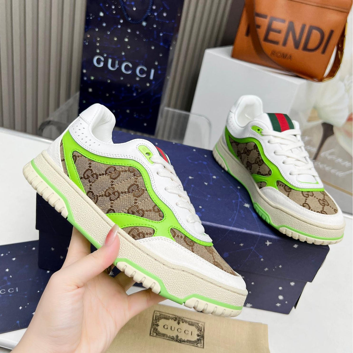 Women's fashionable printed sports shoes 0725123003