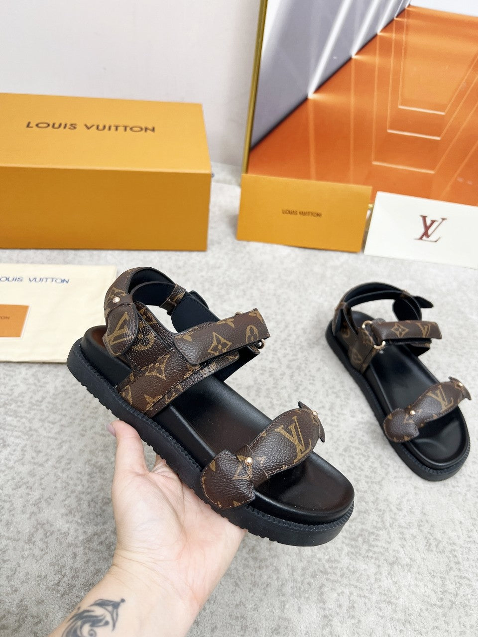 L25ss new printed sandals 0725072105