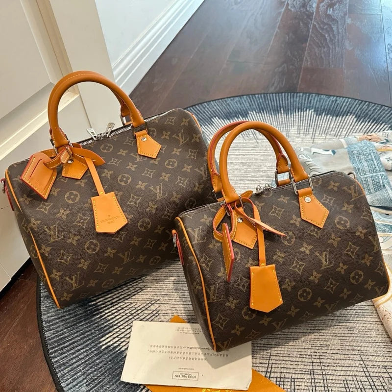 New Fashion Women Monogram Speedy Boston Handbag CWT1326090712