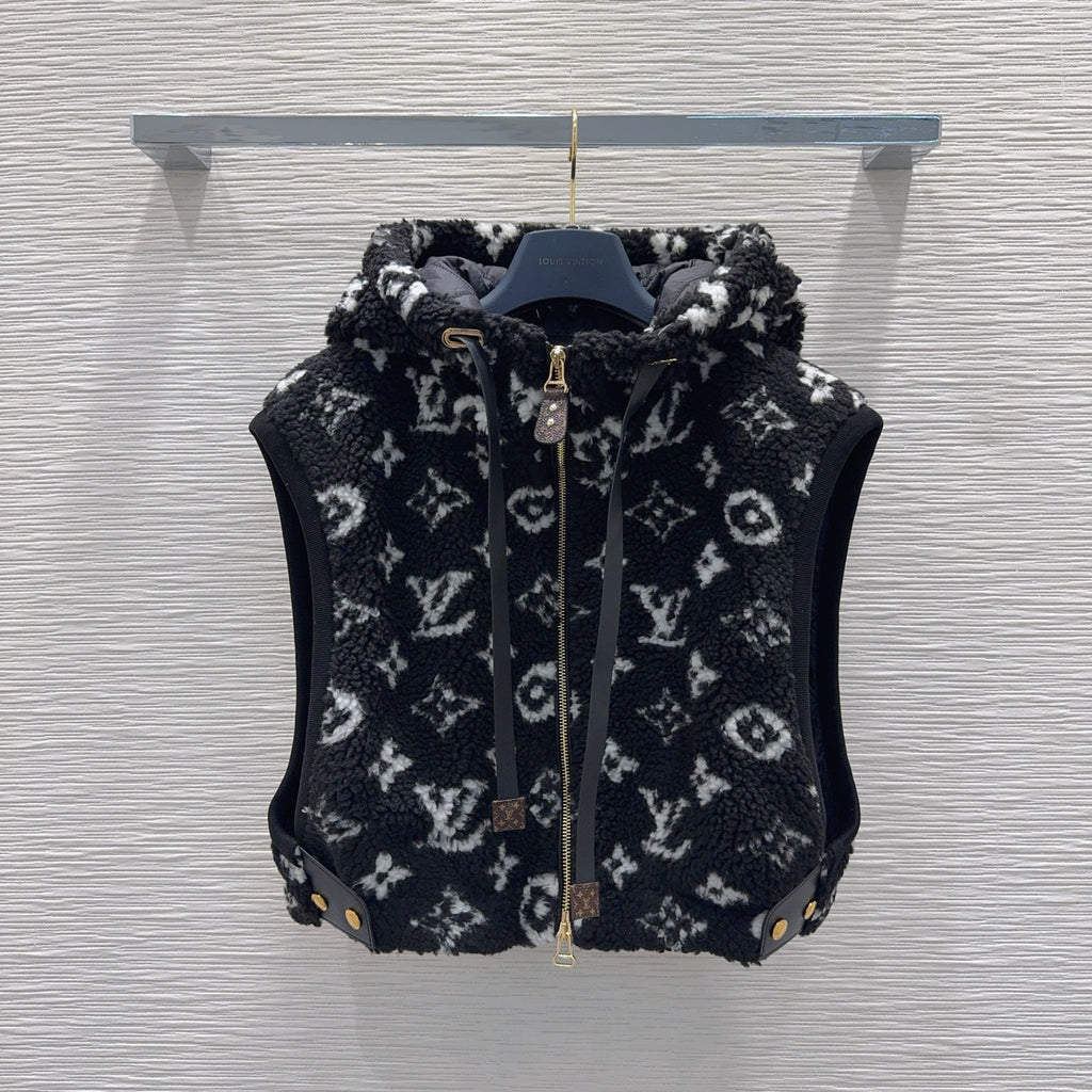 L lambskin vest jacket 0725102009