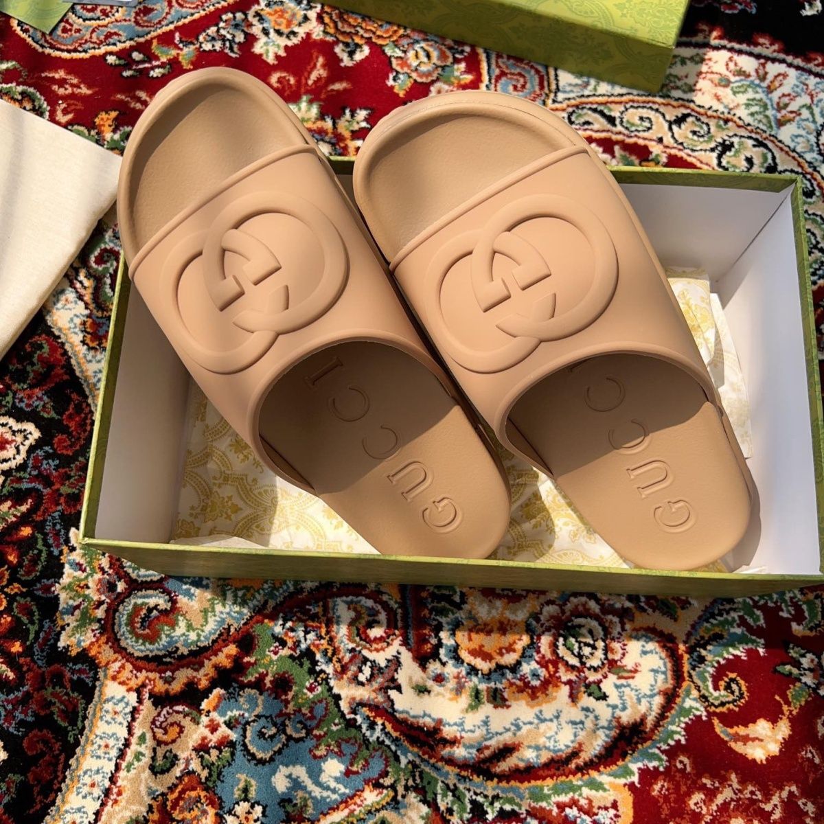 Ladies Fashion Luxury G Logo Sandals PD0223110301