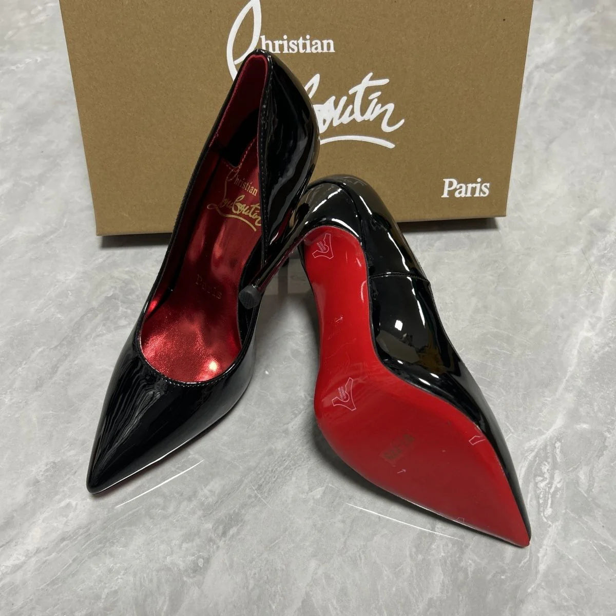New Low-Heel Patent Leather Pumps 1026050901