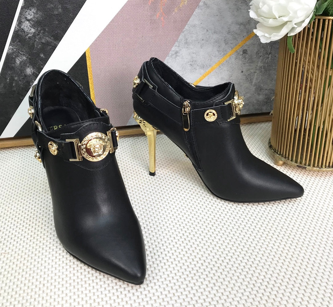 VS Fashionable high-heeled bare boots 0725091201