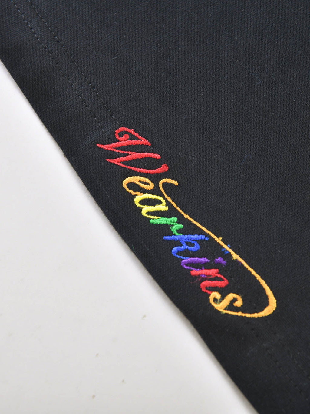 Family Matching Rainbow Embroidered Tee | PRIDE MONTH