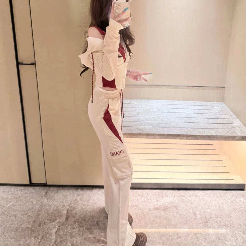 New Fashion Women's CC Tracksuit Set DM1326092014
