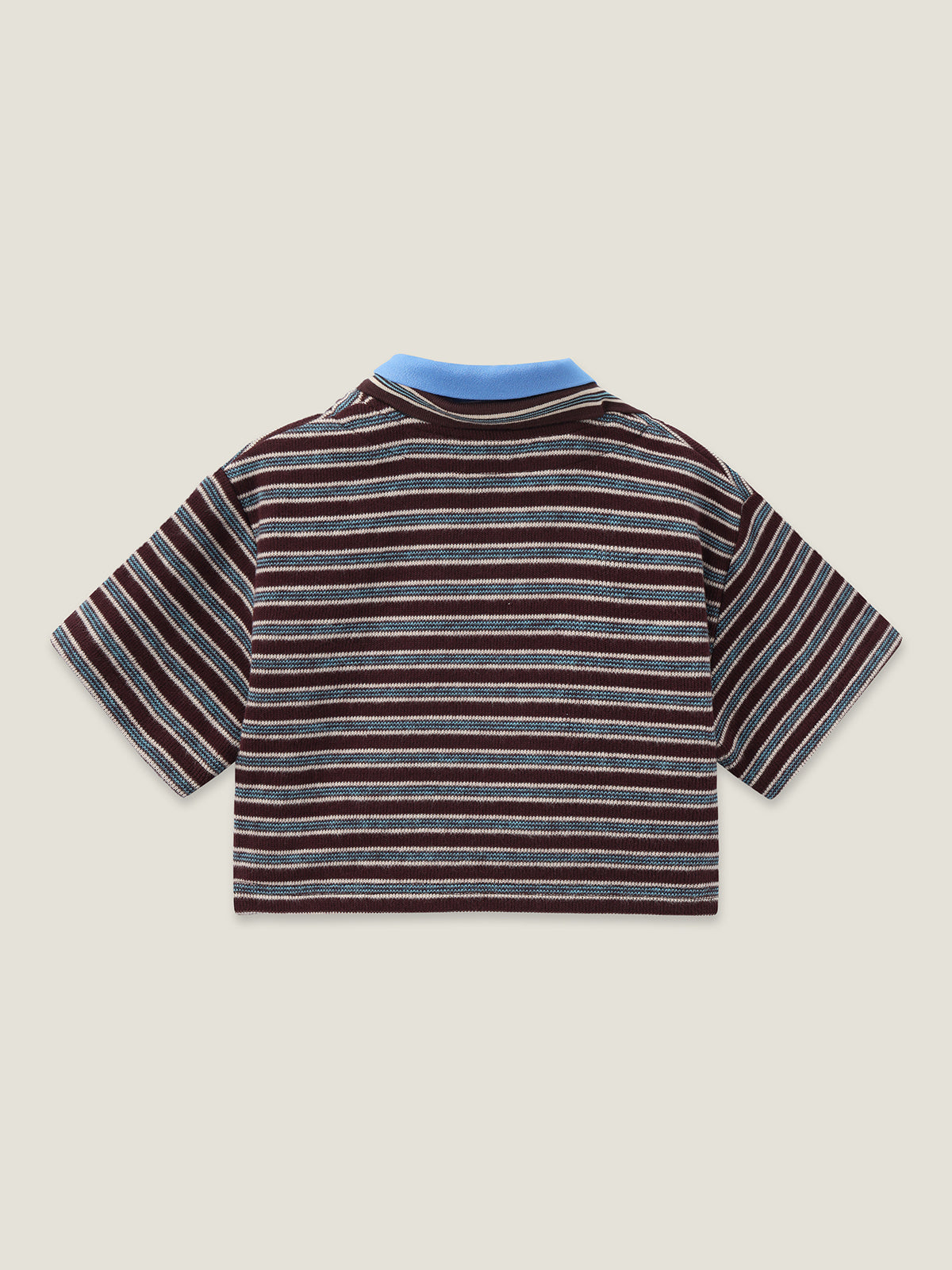 Kins Class Adults’ Striped Crop Tee & Pants Set