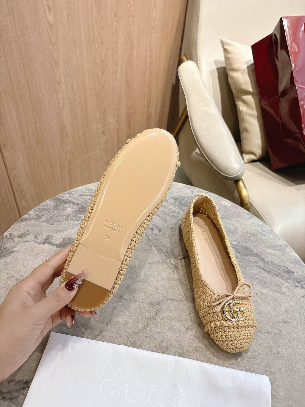 woven flat shoes 0725101407