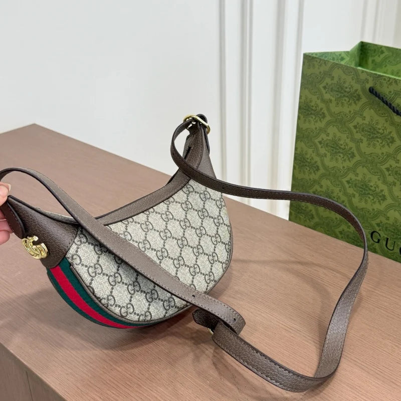New Fashion Women's GG Monogram Hobo Underarm Shoulder Bag CWT1326090715