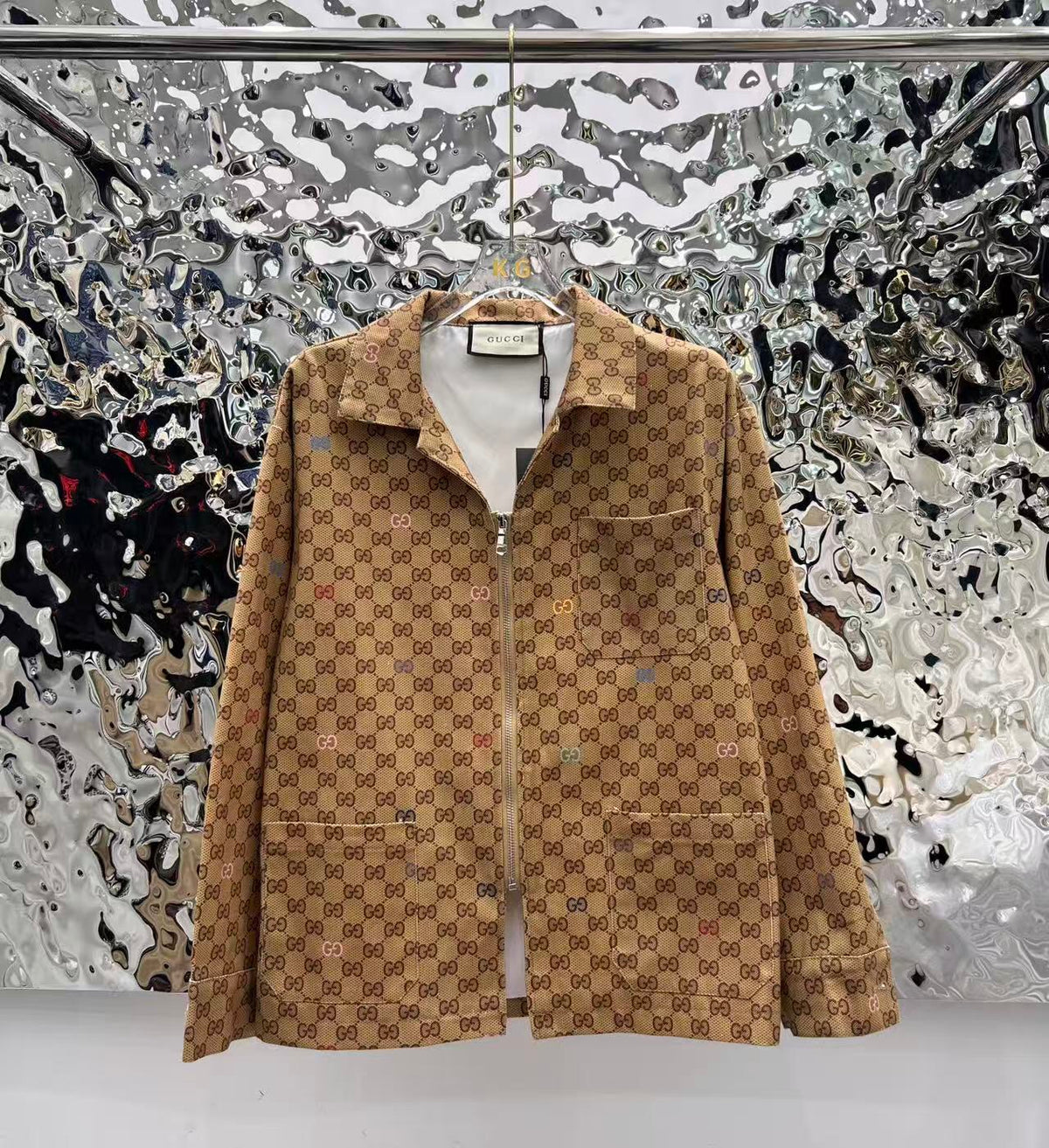 Fashion Women's printed shirt jacket 0725103003