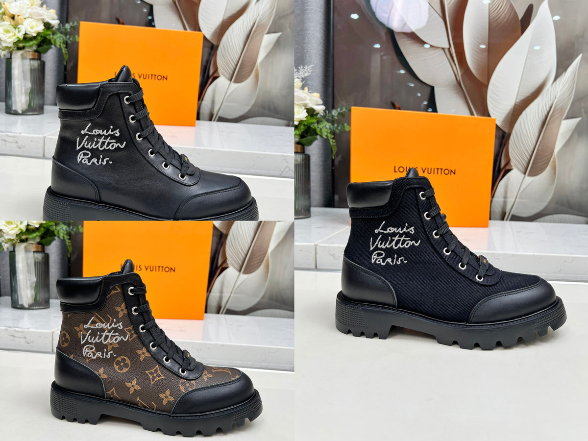 L 25ss Autumn and Winter New Printed Women's boots 0725082101