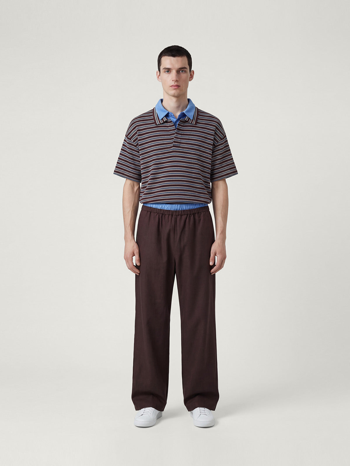 Kins Class Adults’ Striped Tee & Pants Set