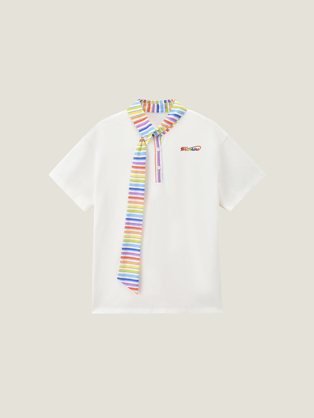 Pride Month Parade Picnic Statement Scarf Collar Tee for Adults