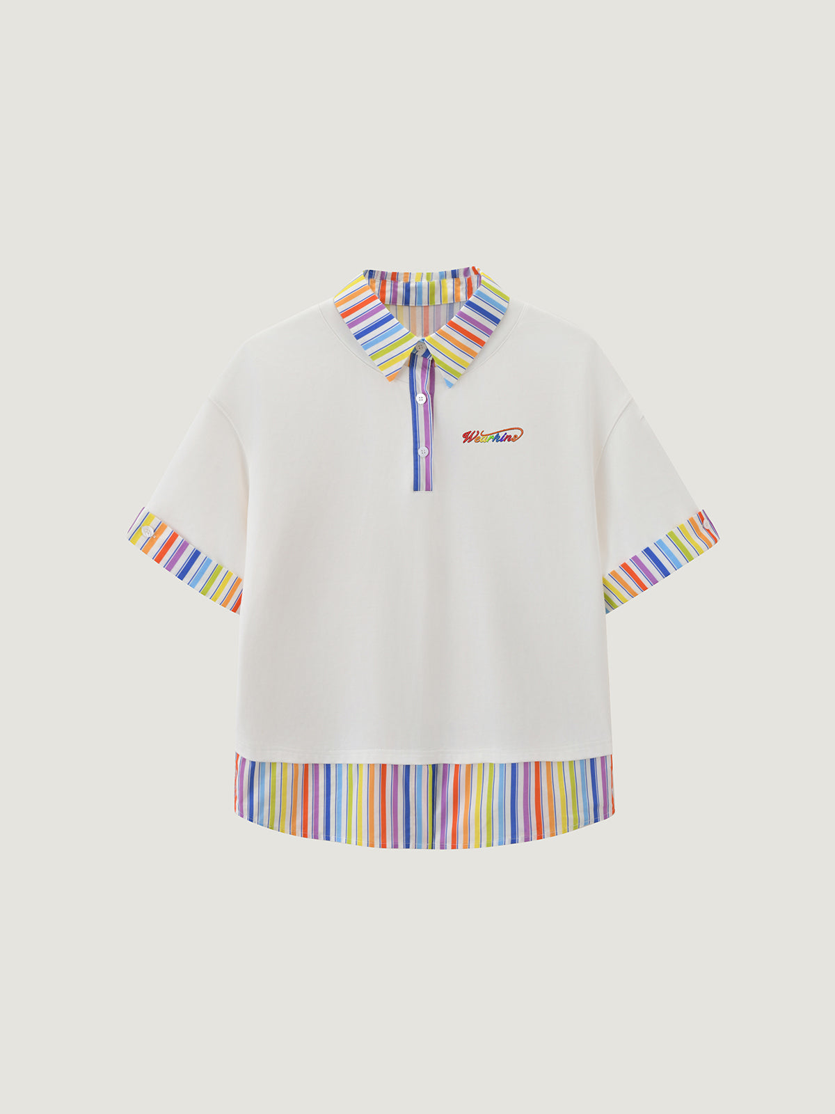 Pride Month Parade Picnic Scarf Collar Tee for Adults