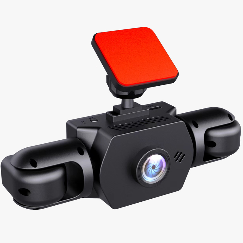 Car Dashcam with 4 Cameras and 360° Surround View