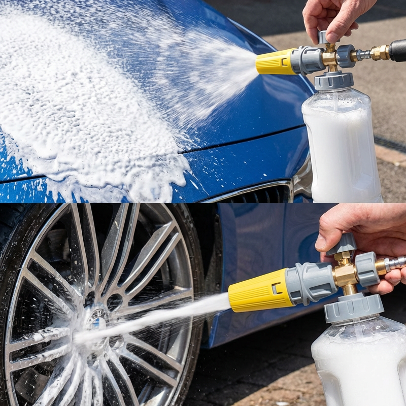 High-Pressure Foam Cannon for Car Washing
