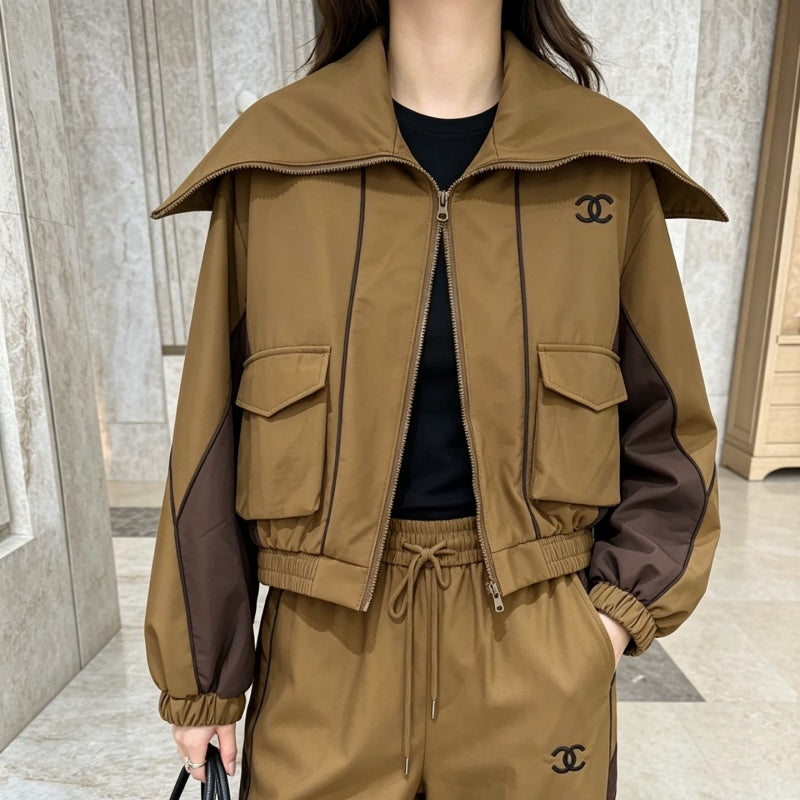 New Fashion Women's CC Casual 2-Piece Outfit Set DM1326092417
