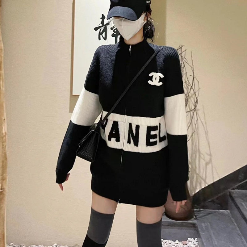 New Fashion Women's CC Knit Cardigan DM1326092423