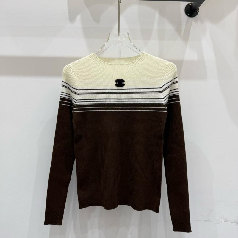 New Fashion Women's CC Knit Base Top  DM1326092428