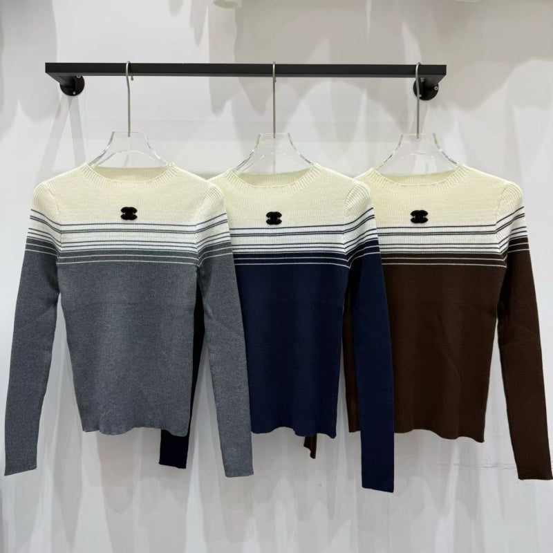 New Fashion Women's CC Knit Base Top  DM1326092428