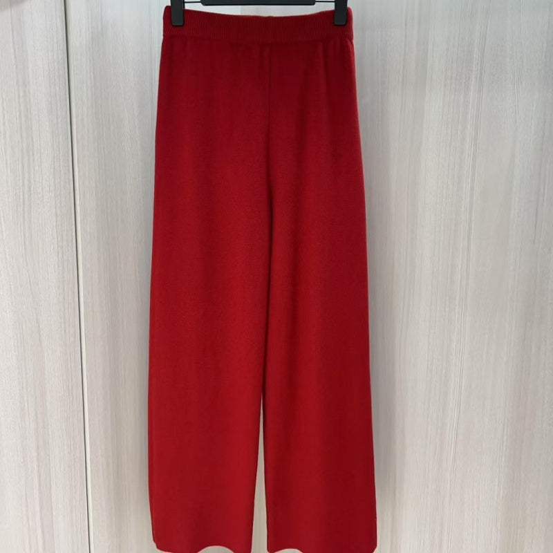New Fashion Women Hooded Knit 2 Piece Outfit Set DM1326092910
