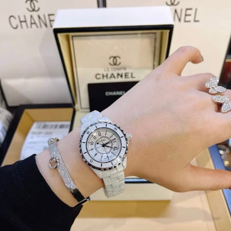 New Fashion Women's CC Ceramic Wrist Watch XXF1326093014