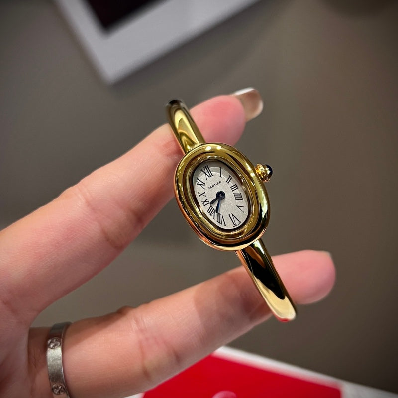 New Fashion Women's Baignoire Bangle Wrist Watch XXF1326093016