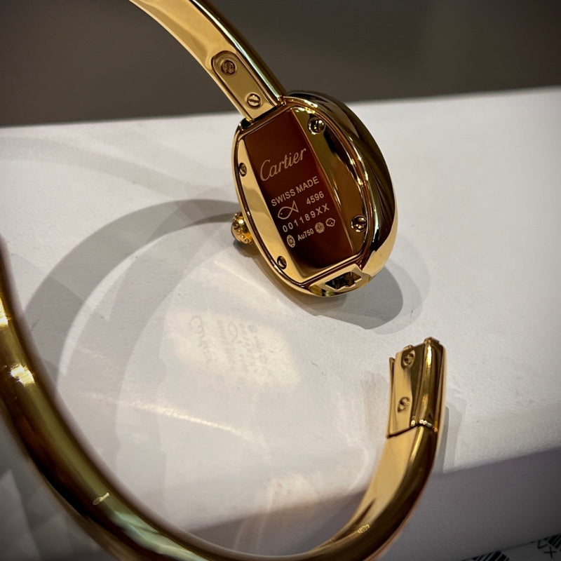 New Fashion Women's Baignoire Bangle Wrist Watch XXF1326093016