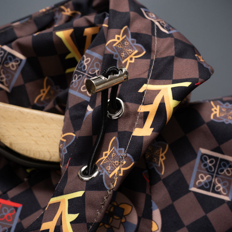 New Fashion Men's All Over Print Stand Jacket SJ1326093026