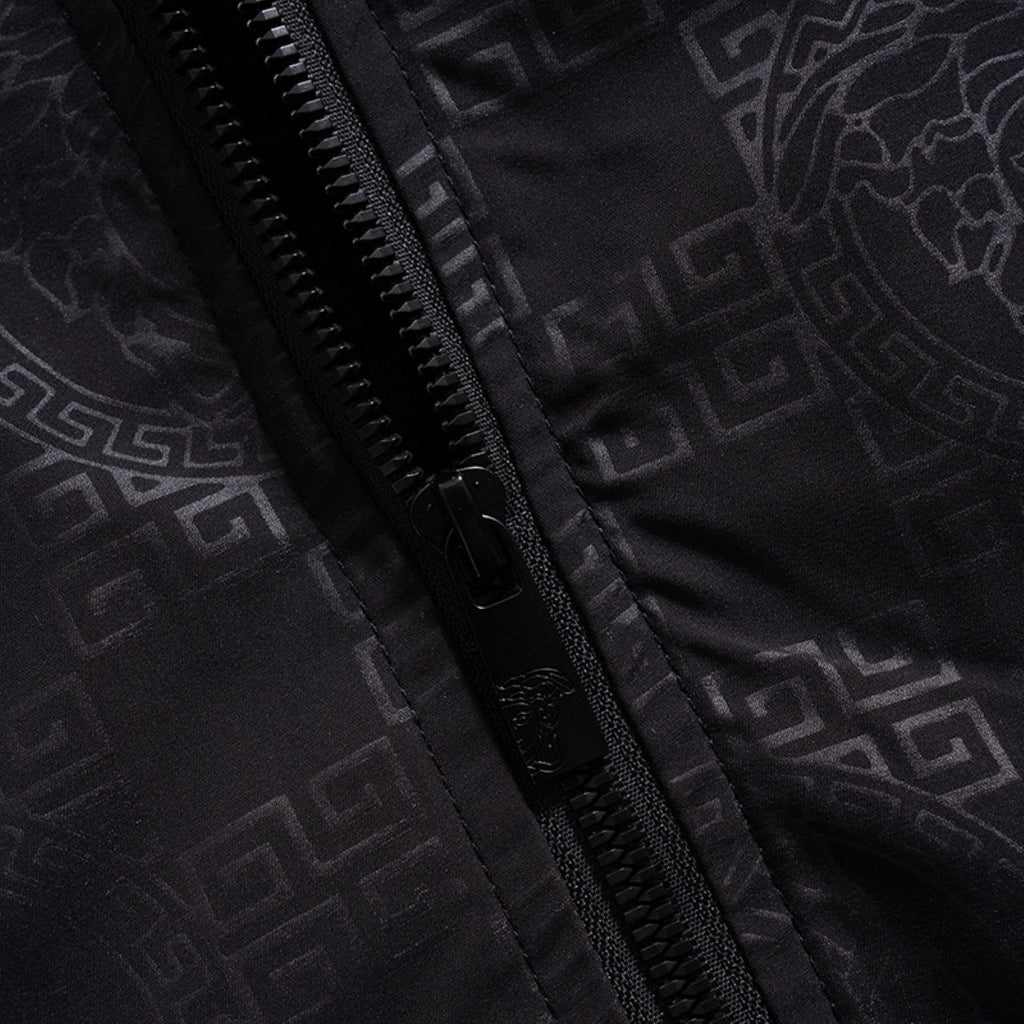 New Fashion Men's All Over Print Stand Jacket SJ1326093032
