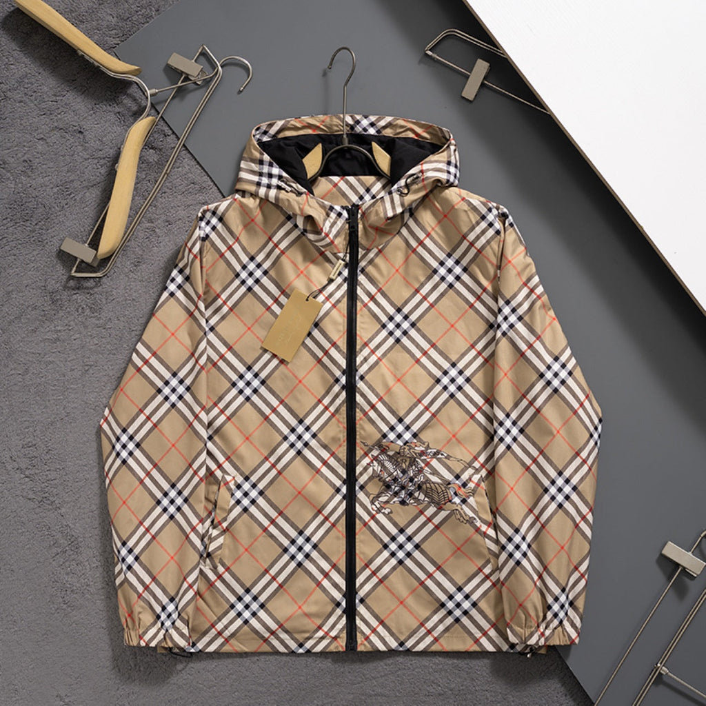 New Fashion Men's All Over Print Stand Jacket SJ1326093037