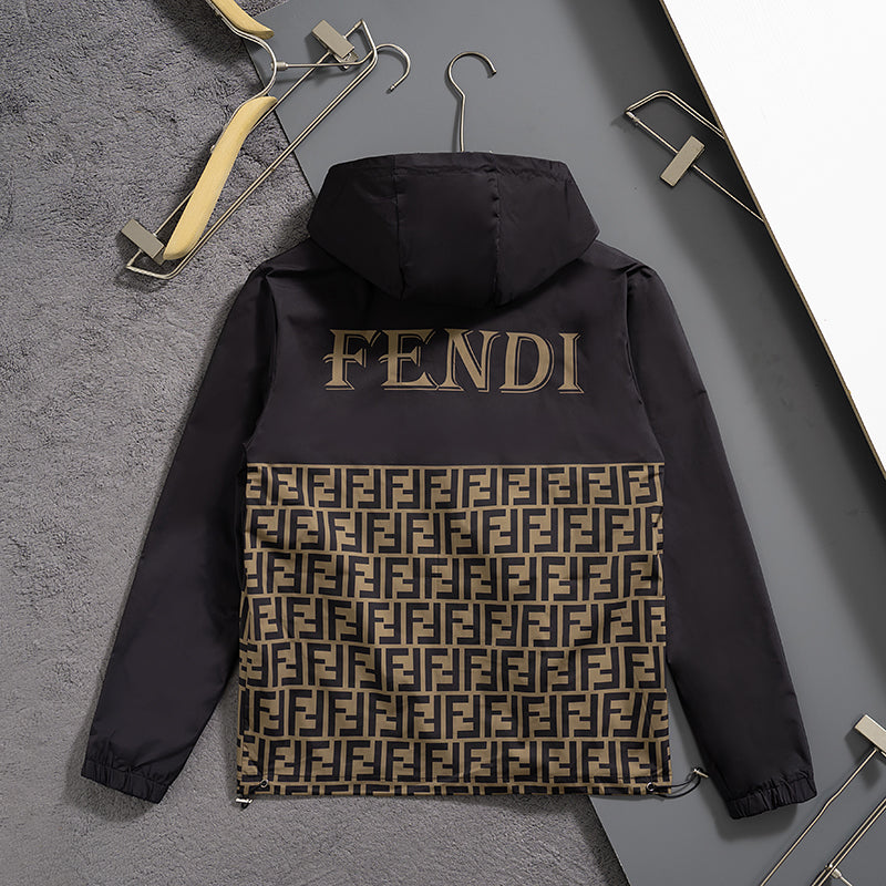 New Fashion Men's All Over Print Stand Jacket SJ1326093036