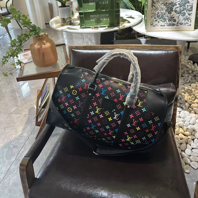 New Fashion 1V Leather Travel Duffle Bag JL1306100832